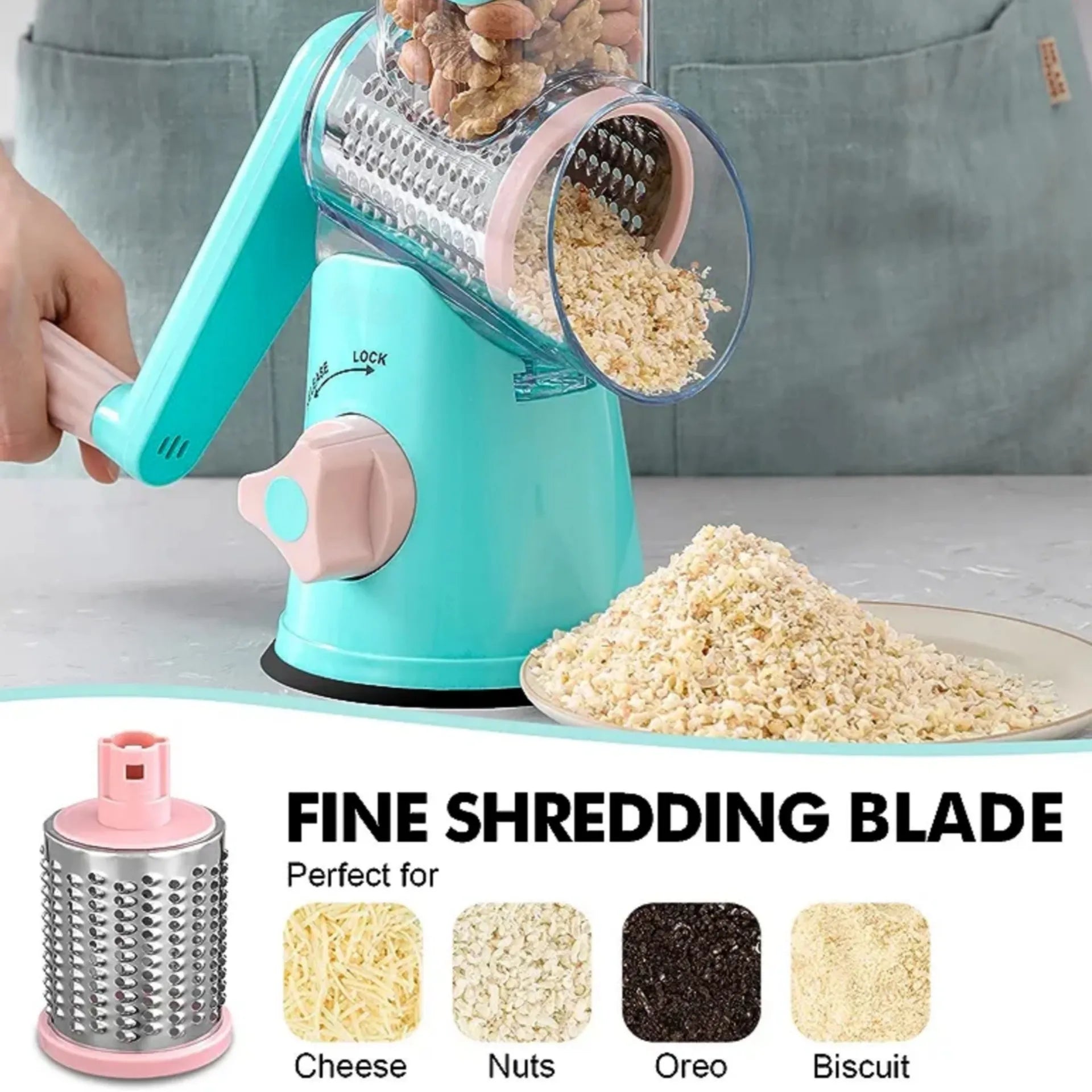 All in One Chopper for Household Kitchen Cheese Grater