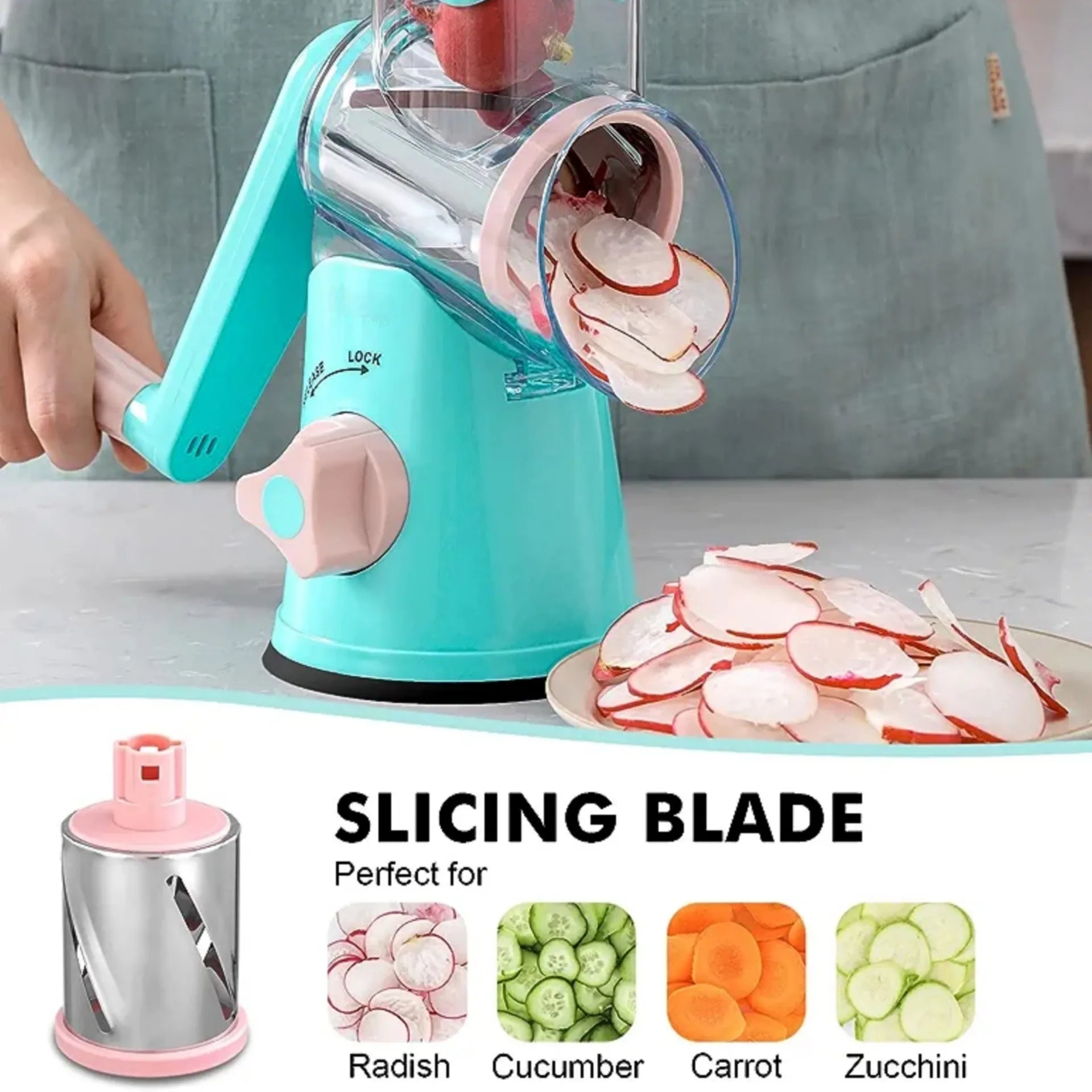 All in One Chopper for Household Kitchen Cheese Grater