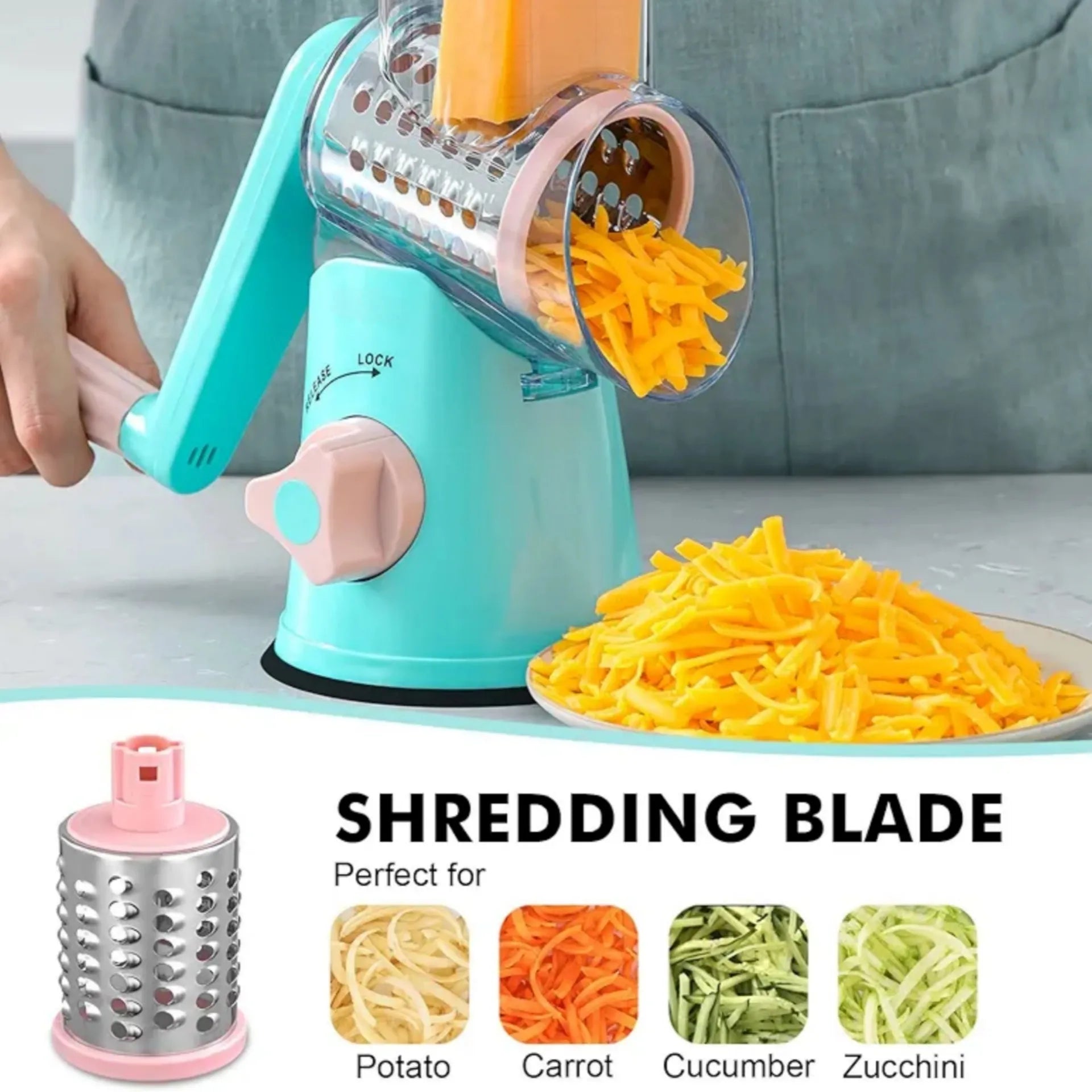 All in One Chopper for Household Kitchen Cheese Grater