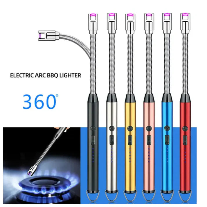 Electric Arc Pulse Windproof Lighter USB Charging